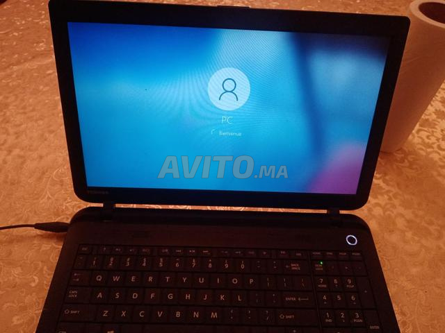 حاسوب محمول توشيبا بحالة جيدة