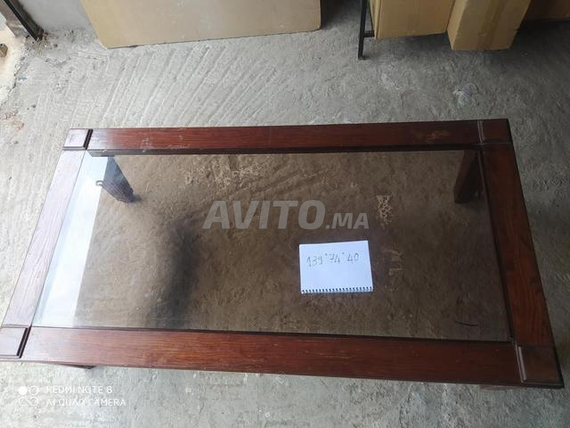 3 طاولات زجاجية - 2