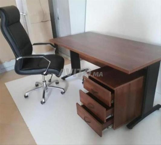 Bureau avec retour et caisson à prix abordable - 2