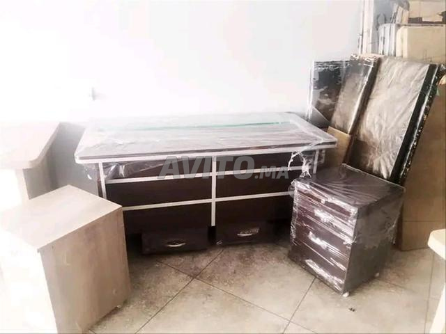 Bureau avec retour et caisson à prix raisonnable - 2