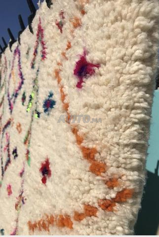 Tapis en laine naturelle faits main 246x156cm - 2