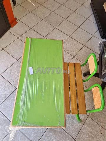 طاولة مدرسية مزدوجة بسعر جذاب - 2