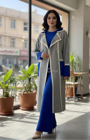 طقم أنيق من 3 قطع، مناسب للعمل والخروج - 2