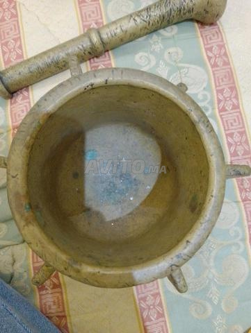 Mortier en cuivre ancien traditionnel à vendre à Martil Hay Shbar Aljadid - 2