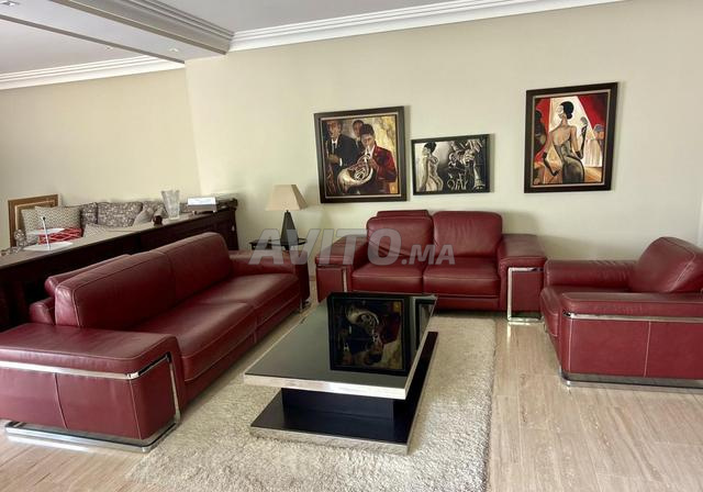 Salon complet haut de gamme cuir - Très bon état