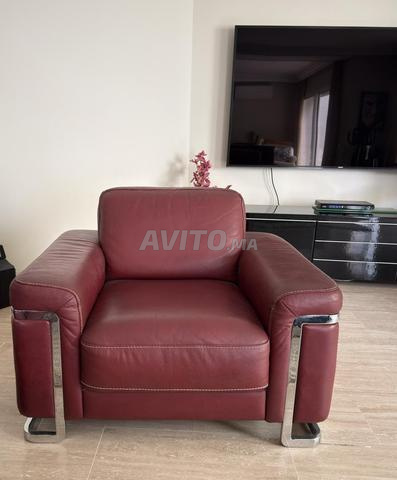 Salon complet haut de gamme cuir - Très bon état - 2