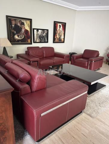 Salon complet haut de gamme cuir - Très bon état