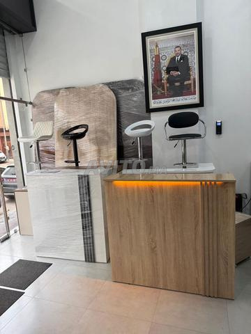 Bureau comptoir avec LED