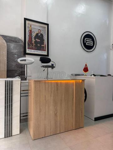 Bureau comptoir avec LED - 2