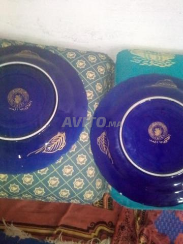 Deux assiettes paon authentiques pour les intéressés uniquement - 2