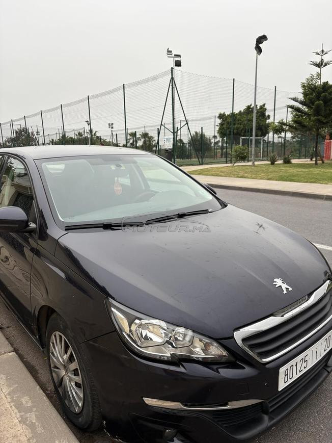 Peugeot 308 bleue à vendre 