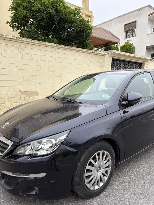 Peugeot 308 bleue à vendre 