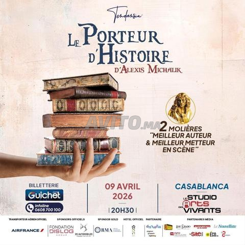 Le Porteur d’Histoire d’Alexis Michalik à Casa VIP