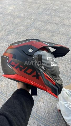 Casque Swap's S789 CRUX neuf carton - Rouge/Noir