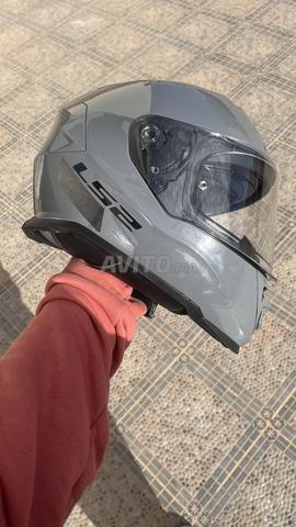 Casque LS2 Storm II Neuf - Gris Nardo Lisez ci-dessous 👇