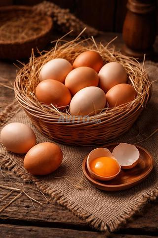 بيض بلدي بحد أدنى 30 جرام، حبوب - 2