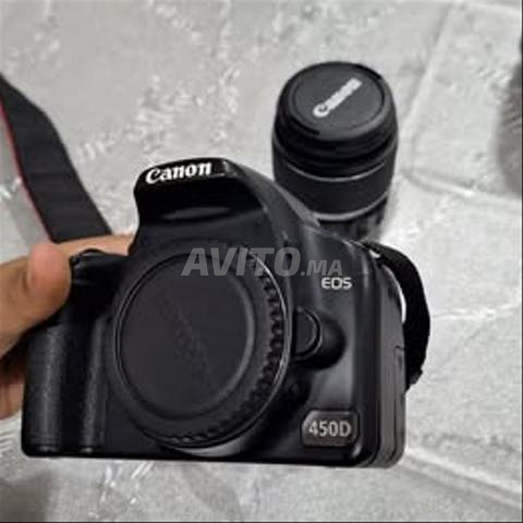 Appareil photo Canon 450D et objectif 18-55mm et objectif 55-250mm - 2