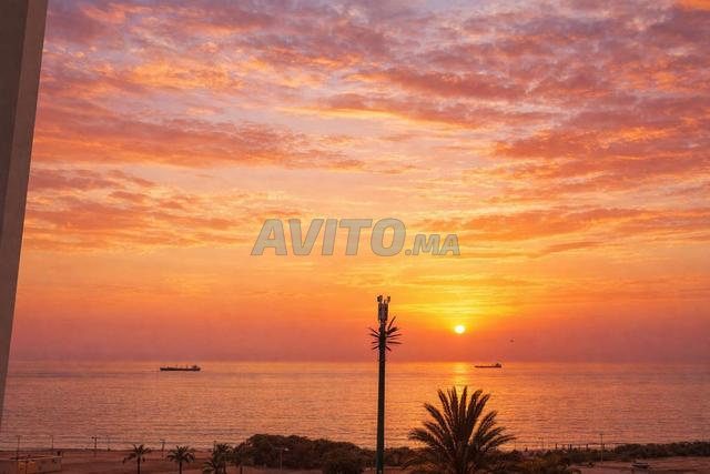 Appartement vue mer Anza Miftah Sahil meublé