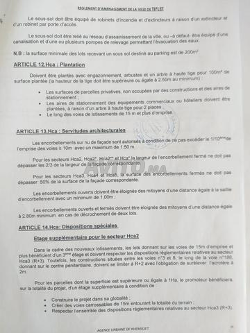 TERRAIN POUR LOTISSEMENT A TIFLET - 2