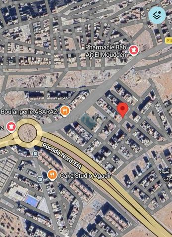 Terrain commercial 80 m2 2 Façades à Abaraz
