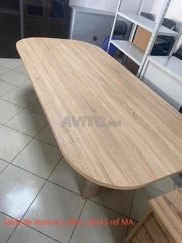 Table de réunion 220cm - 2