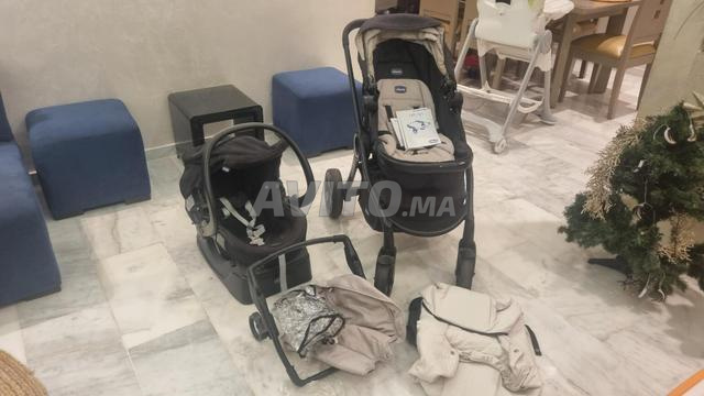 عربة أطفال ثلاثية شيكو أوربان 3 في 1 أصلية