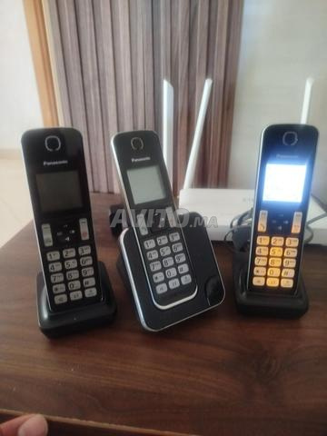 Téléphone fixe sans fil Panasonic trio