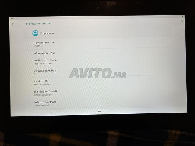 Tablette Hannspree 13 pouces android 9 WIFI