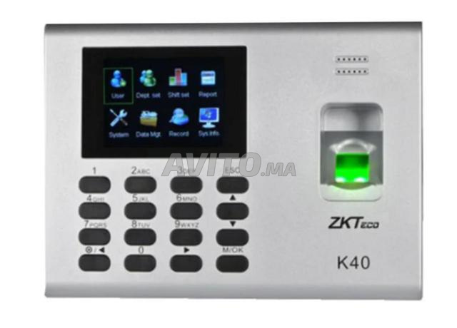 Pointeuse biométrique ZKTeco K40 Pro
