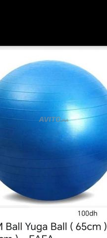 كرة يوغا رياضية (75 سم) - 2