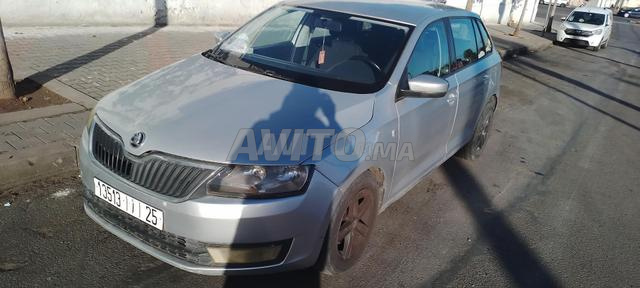 Skoda Rapid Diesel Manuelle 2015 à Casablanca - 2