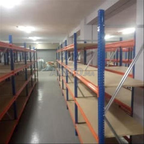 رفوف متوسطة وثقيلة بحالة ممتازة للبيع. - 2