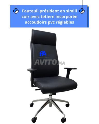 Fauteuil président moderne / vestiaire