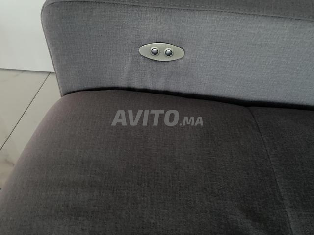 أريكة زاوية مع وظيفة سرير كهربائي - 2