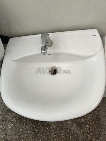 2 Lavabo Roca comme neuf robinet cache - 2