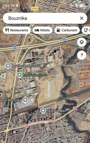 أرض تجزئة شيرات بوزنيقة