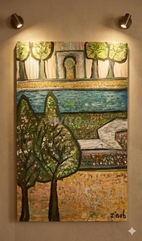 Tableau de deux arbres