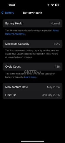 iPhone 15 pro avec boîte