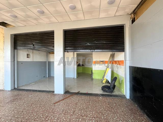 محل تجاري للكراء على شارع طرام الحديقة قرب أناسي - 2