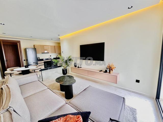 Studio neuf meublé à louer à Palmier