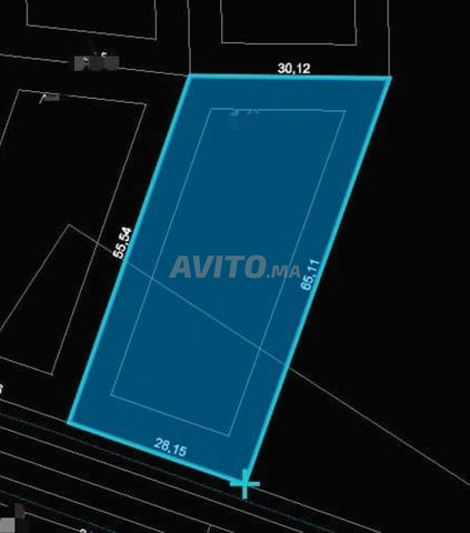 Terrain Villa 1700 m2 à Hay Mohammadi