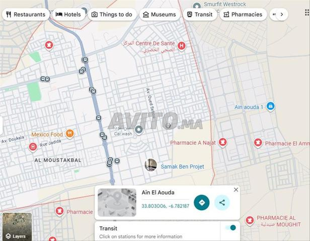 Appartements à louer, hypothèque 60 m² à Ain Aouda