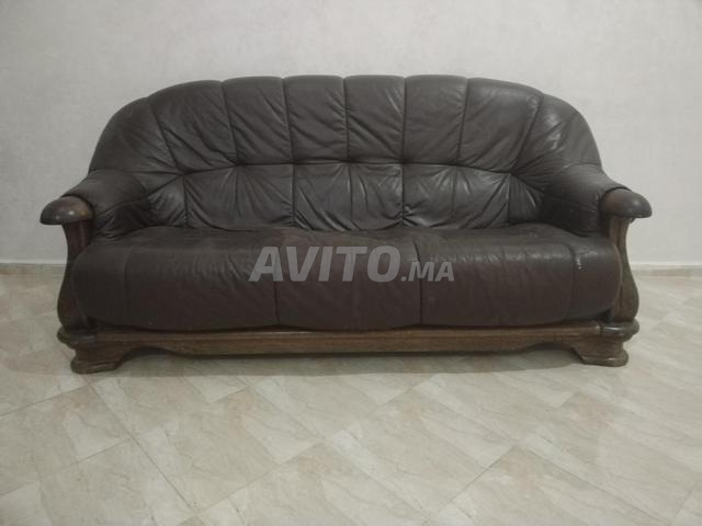 كرسيان بنيان جلد طبيعي - 2