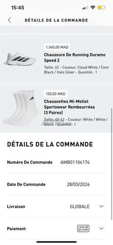 Adidas Duramo Speed 2 neuves originales - 2