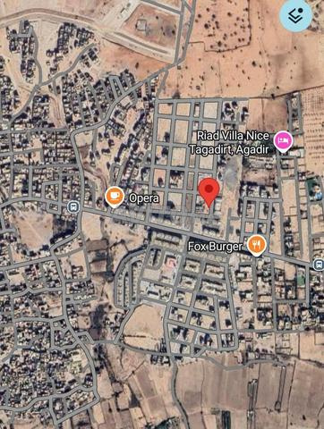 أرض عمارة سفلي و4 طوابق تجزئة أخنوش ألدراركة