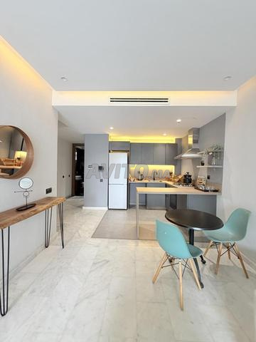 استوديو مفروش للإيجار 58م² بالدار البيضاء