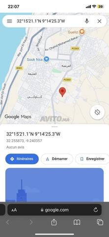 أرض مسجلة للبيع 45.000م2 وسط آسفي