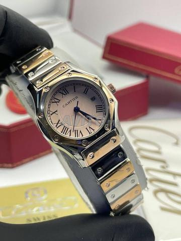 ساعة نسائية أنيقة مقاومة للصدأ - 2