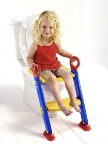 مقعد مرحاض قابل للطي للأطفال - 2