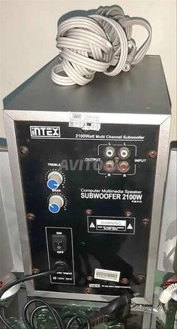 مضخم صوت بافل INTEX سماعة AUX - 2